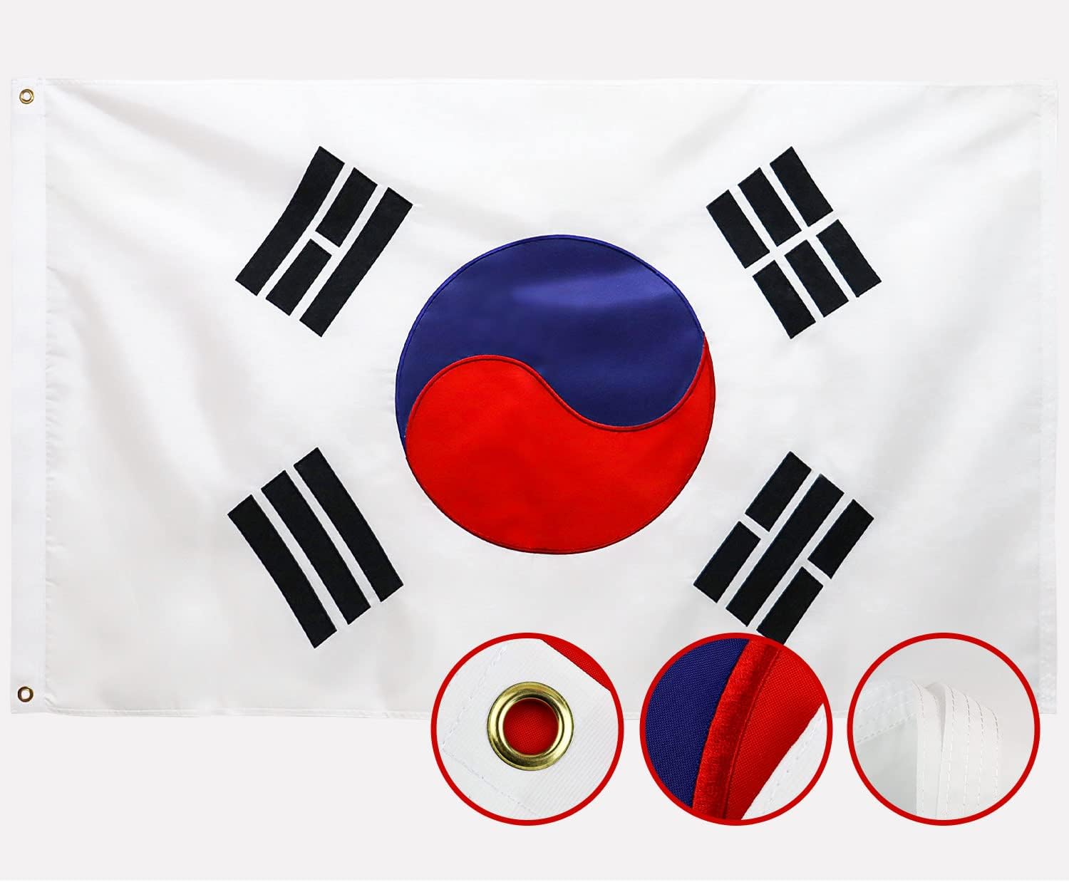 乐业韩国国旗 3x5ft